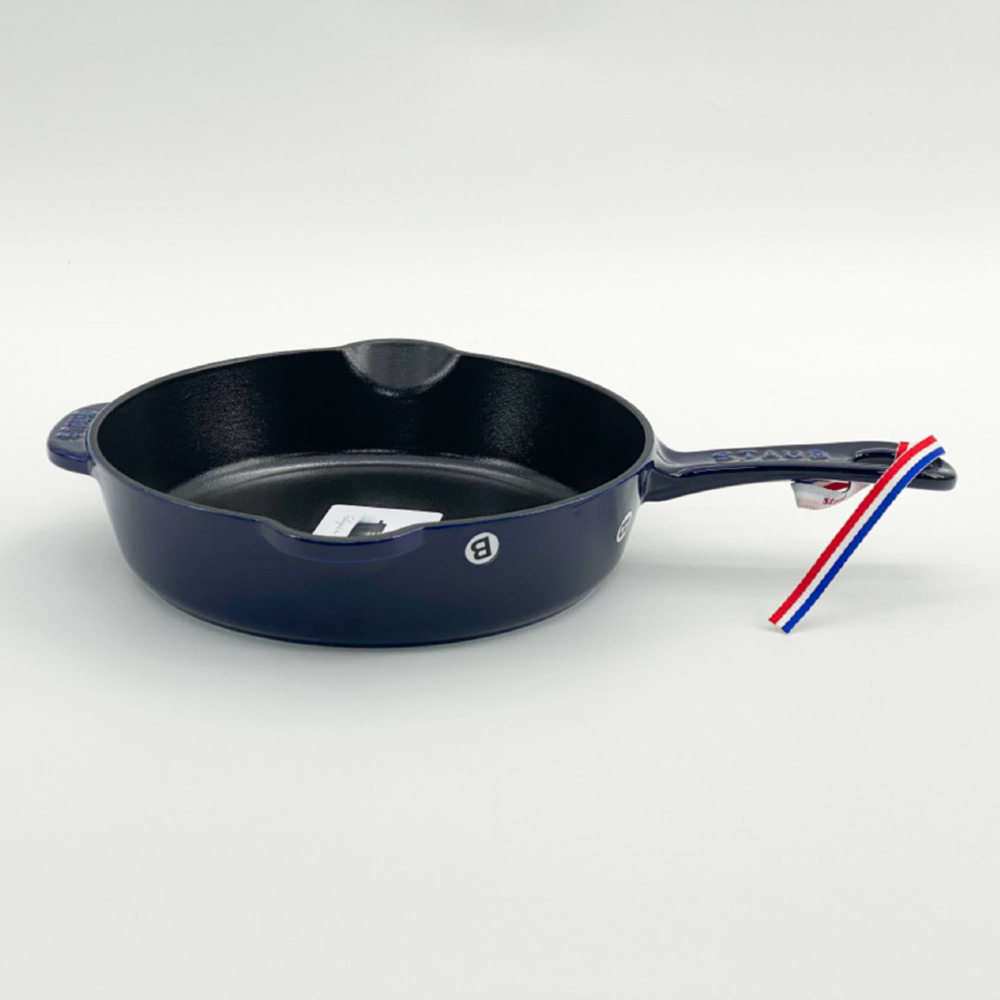 스타우브 STAUB 트레디셔널 프라이팬 22cm 다크블루 123292291-B 프랑스 B품 - 상세 이미지 3