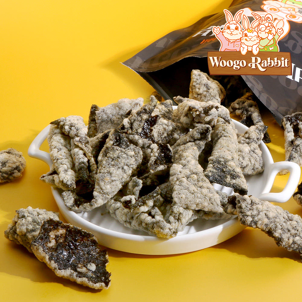 우고래빗 바사삭 김부각 남원찹쌀 수제 300g (50g x6봉) - 상품 이미지