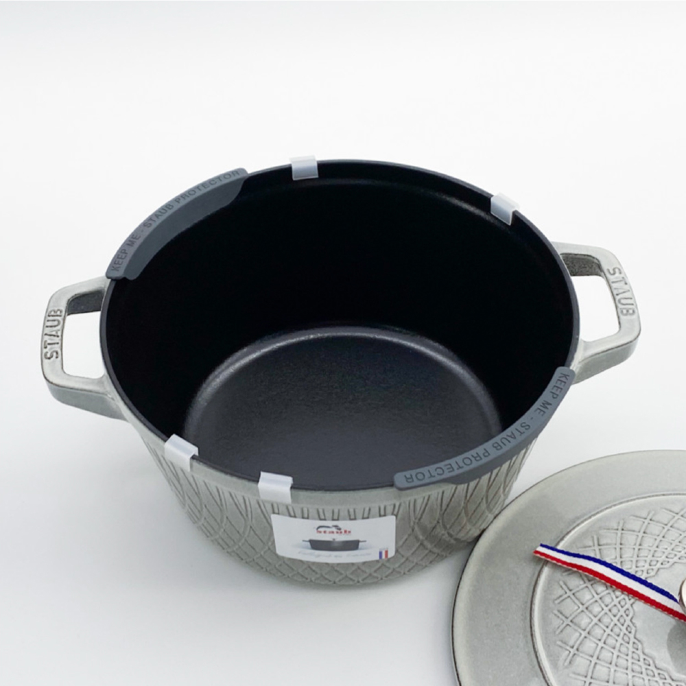 스타우브 STAUB 트위스트 꼬꼬떼 24cm 체리블로썸 1452924117-B 프랑스 B품 - 상세 이미지 4