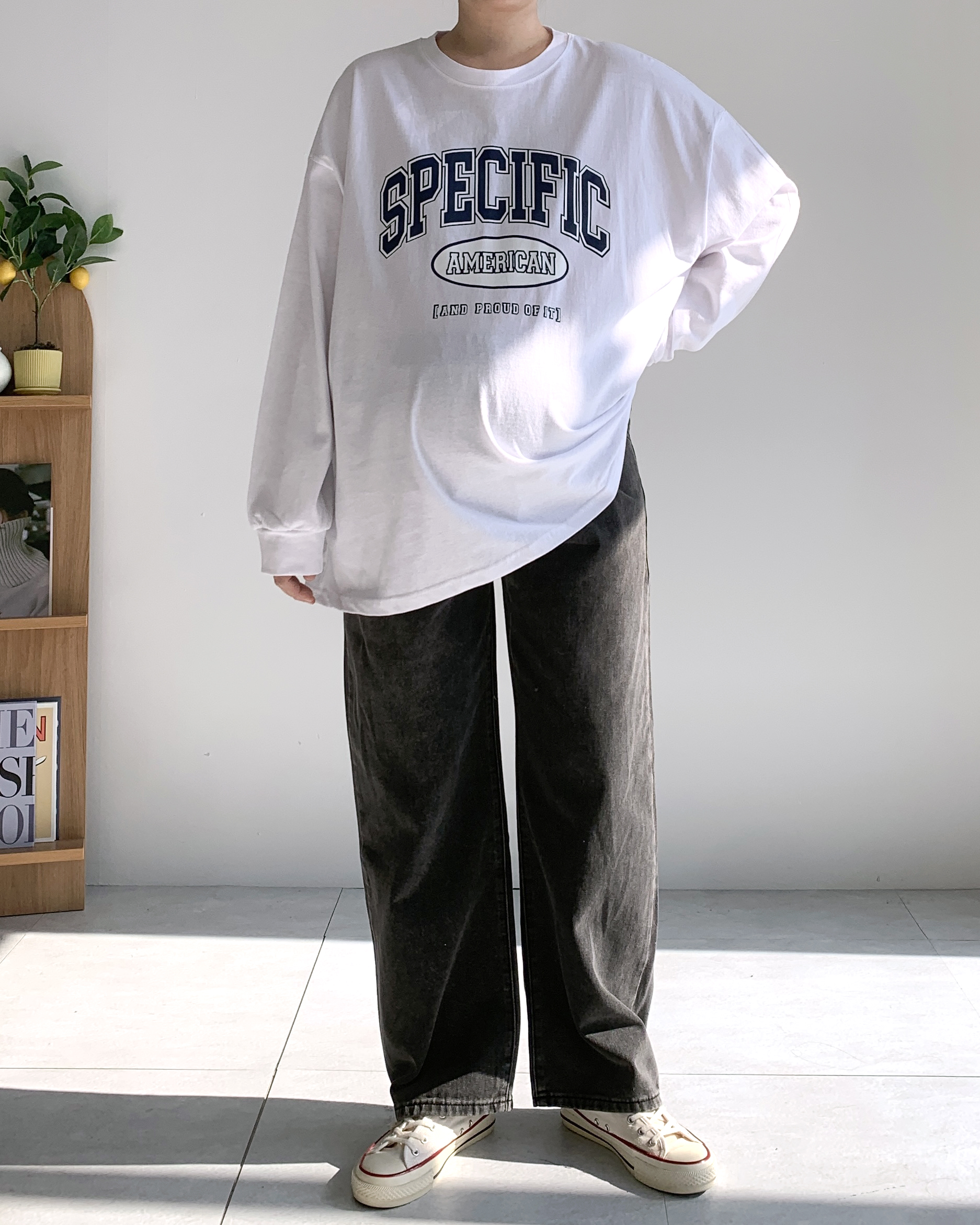 옆스트링 임산부청바지 데님팬츠 임산부바지 이미지 7