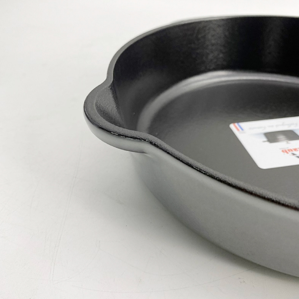스타우브 STAUB 트레디셔널 프라이팬 22cm 그레이 123292218-B 프랑스 B품 이미지 7