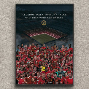 맨유 맨체스터유나이티드 레전드 포스터 액자 축구 인테리어 MUFC 아빠선... 솔직 후기 | 실제 배치 사진 포함 - 상품 이미지 1