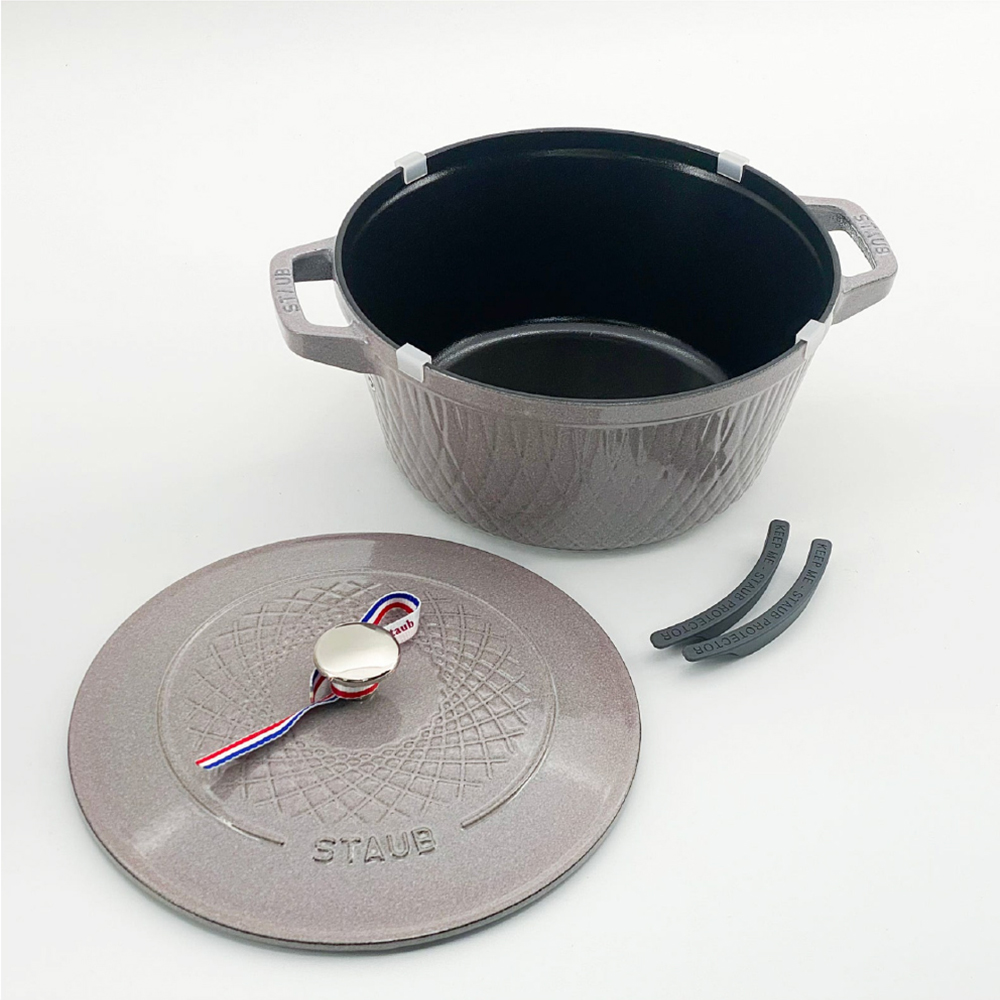 스타우브 STAUB 트위스트 꼬꼬떼 24cm 체리블로썸 1452924117-B 프랑스 B품 이미지 7