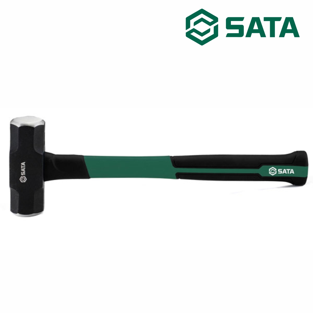 사타 SATA 돌망치 화이버 글라스 핸들 3LBS 92342 해머 중함마 망치 - 상품 이미지