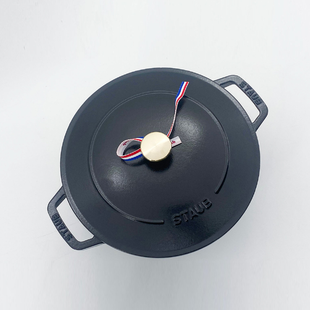 스타우브 STAUB 원형 꼬꼬떼 24cm 깊은형 블랙 145092423-B 프랑스 B품 - 상세 이미지 3