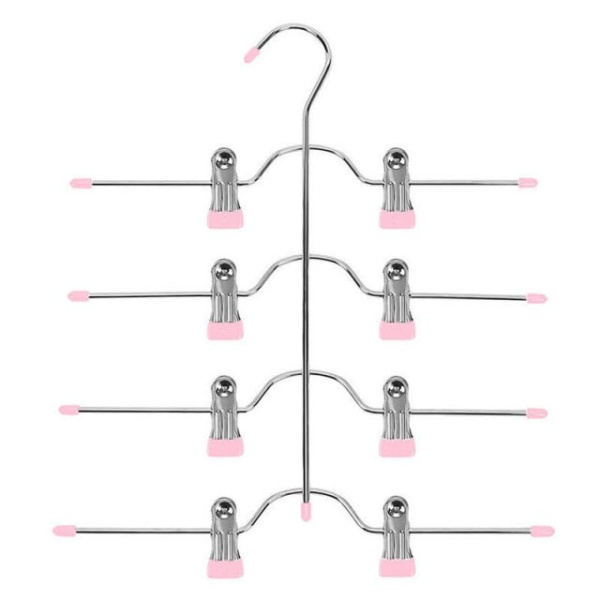 강력 수납 바지 집게걸이 옷장 튼튼한 클립 블랙 다용도 3개 블랙 1 - 상세 이미지 5
