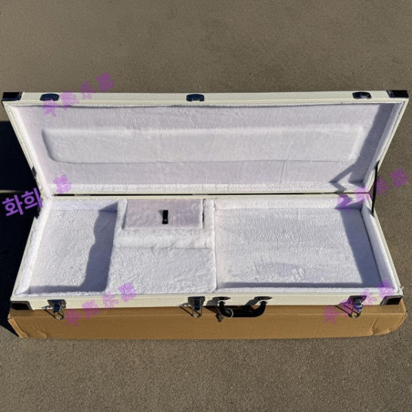 프리미엄 기타백 일렉기타 경량 배낭형 박스형 가방 기타 패딩 레드 라이닝 레드 라이닝 - 상세 이미지 3