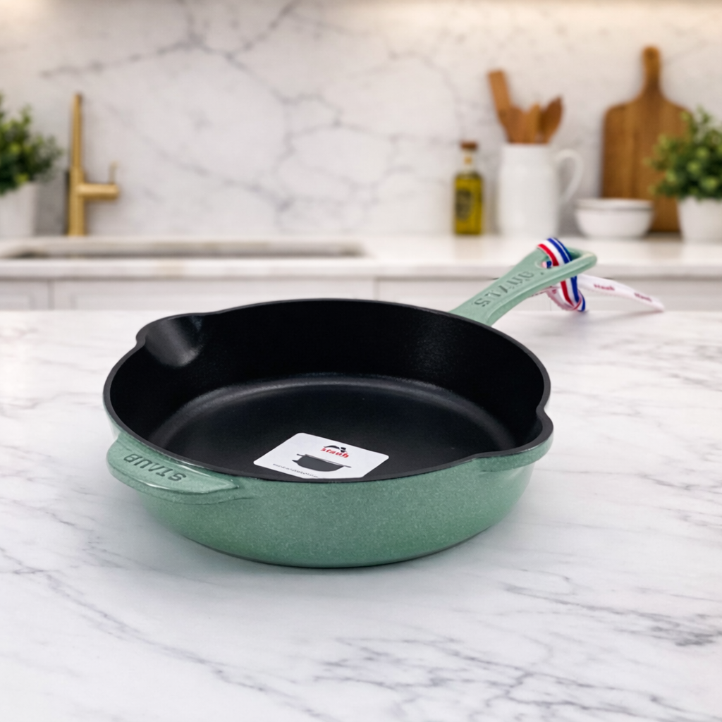 스타우브 STAUB 트레디셔널 프라이팬 22cm 세이지그린 1232922115-B 프랑스B품 - 상품 이미지