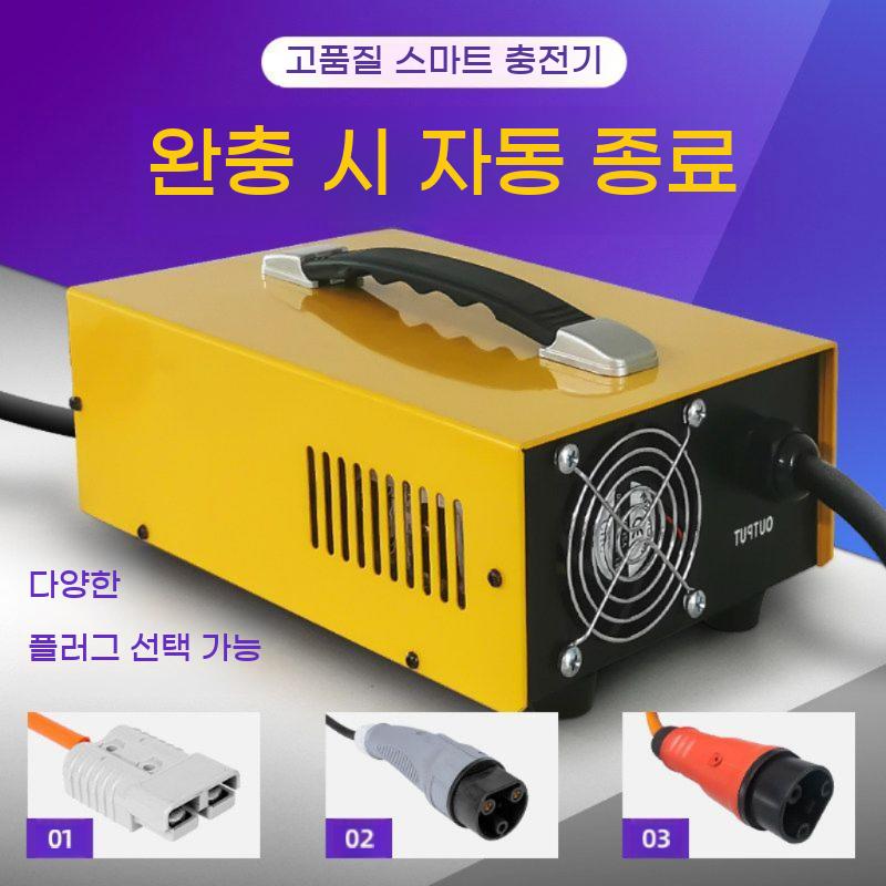 전동 지게차 충전기 골프카트 배터리 충전잭 전동차 청소기 - 상세 이미지 3