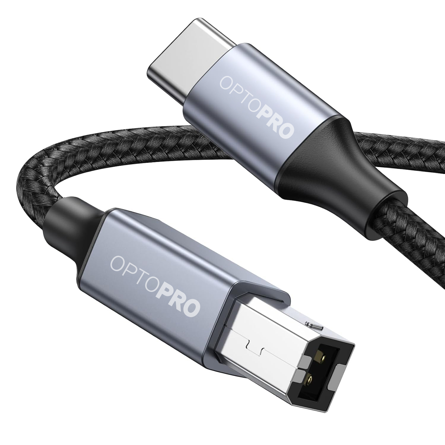 옵토프로 USB C타입 to B 복합기 프린터 케이블 1M