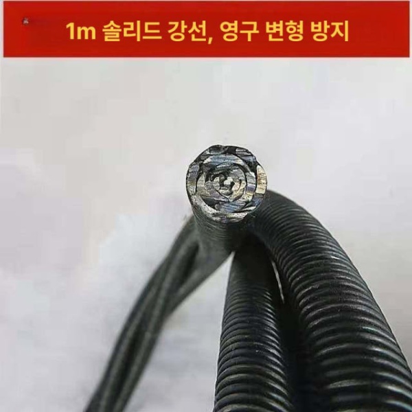 강력 배수구 청소 와이어 호스 플렉시블 하수구 작업용 1m 1m - 상세 이미지 3