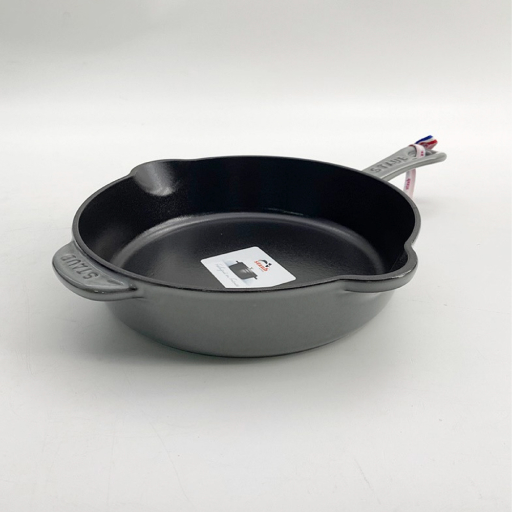 스타우브 STAUB 트레디셔널 프라이팬 22cm 그레이 123292218-B 프랑스 B품 - 상세 이미지 5