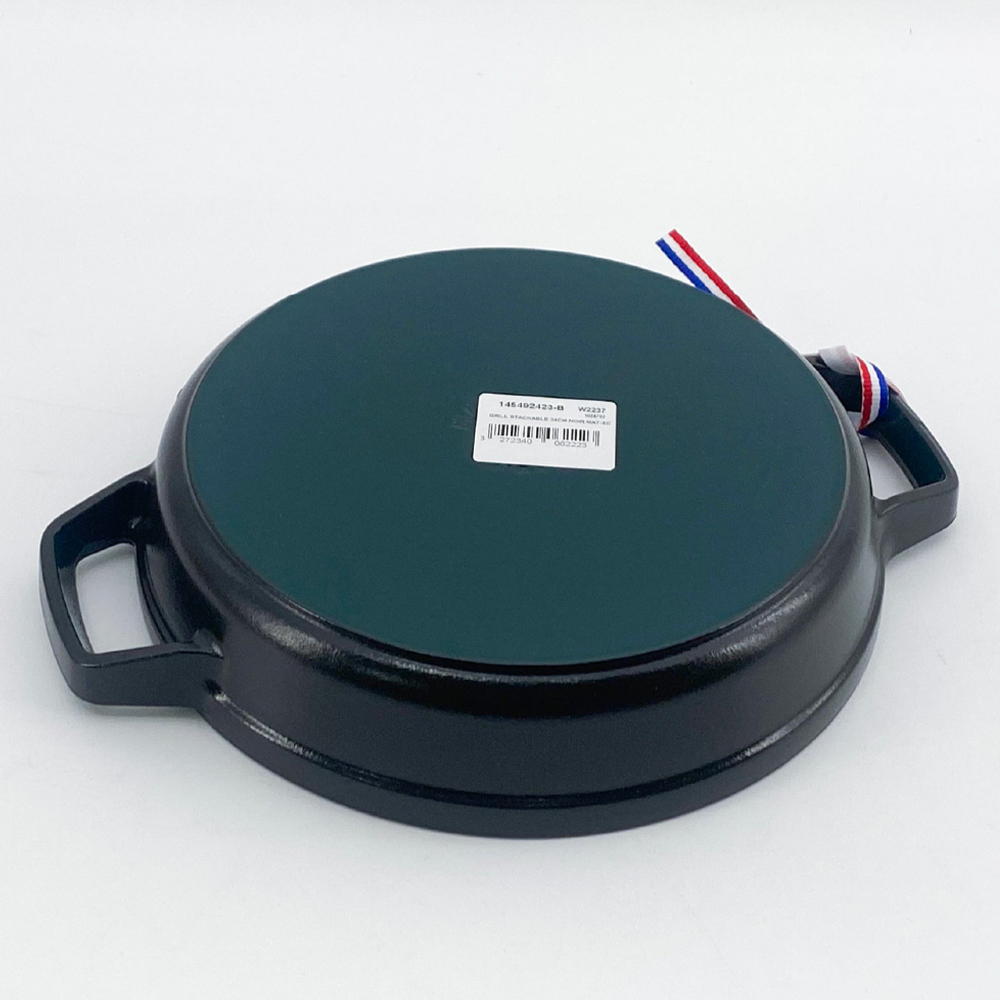 스타우브 STAUB 그릴팬 높은형 24cm 블랙 145492423-B 프랑스 B품 - 상세 이미지 2