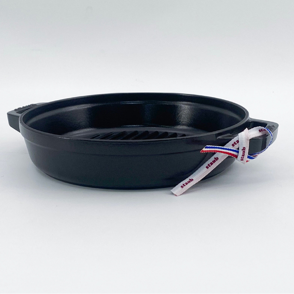 스타우브 STAUB 그릴팬 높은형 24cm 블랙 145492423-B 프랑스 B품 - 상세 이미지 4