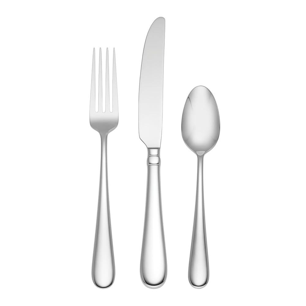 Lenox 899225 Studio 1414 미러 24피스 세트, 플랫웨어 8인용 24-Piece Flatware Set - 상품 이미지