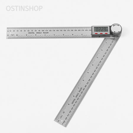 오스틴포유 협력사 오스틴샵 디지털 각도기 (360도) 30cm 각도측정 디지털게이지