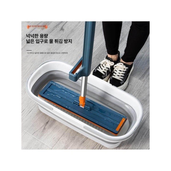 다용도 접이식 대형 고무 플라스틱 버킷 욕실 청소용 물 바스켓 텔레스코픽 양동이 접이식 텔레스코픽 버킷 - 상세 이미지 3