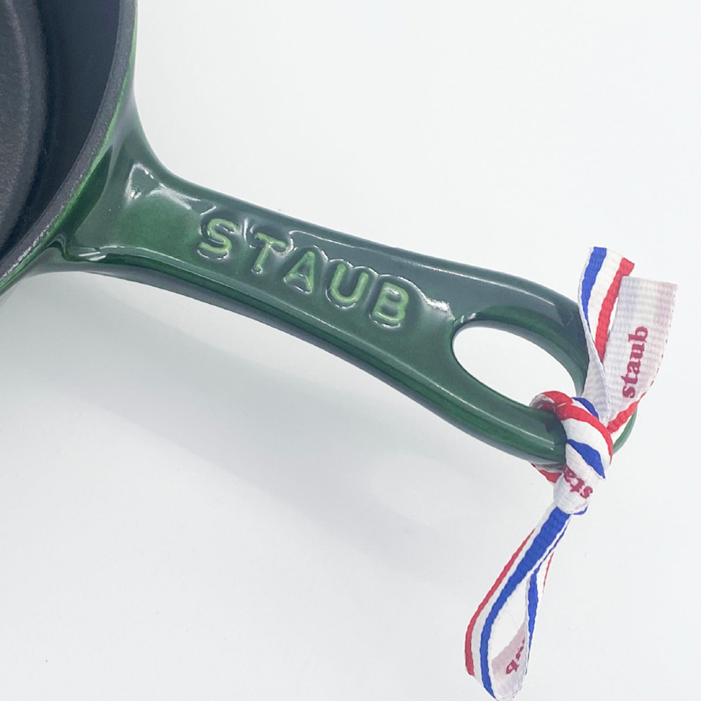 스타우브 STAUB 트레디셔널 프라이팬 22cm 바질그린 123292285-B 프랑스 B품 - 상세 이미지 2