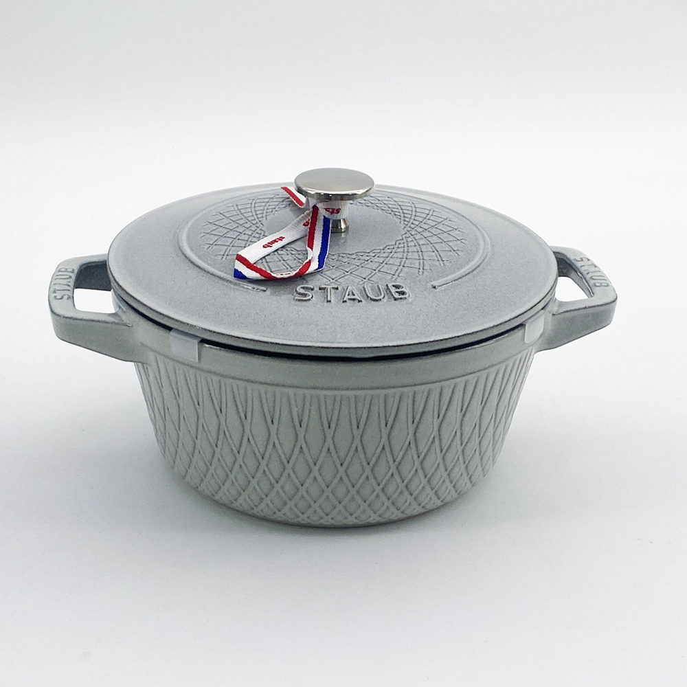 스타우브 STAUB 트위스트 꼬꼬떼 20cm 화이트트러플 1452920107-B 프랑스B품 - 상세 이미지 2