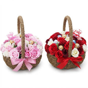 화이트데이 꽃바구니 사탕바구니 꽃다발 선물 여친 꽃배달 솔직 후기 | 실사용자 리뷰 분석 - 상품 이미지 1