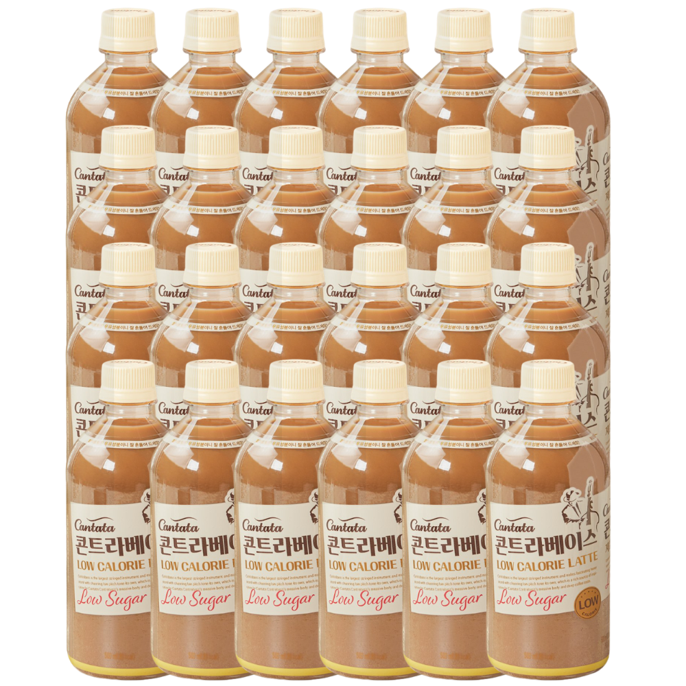 칸타타 콘트라베이스 콜드브루 저칼로리 라떼 500ml x24개 - 상품 이미지