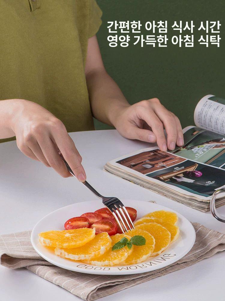 스텐 자몽 껍질 도구 필러 제거 과육 석류 벗기는 칼 레몬 카페 - 상세 이미지 4