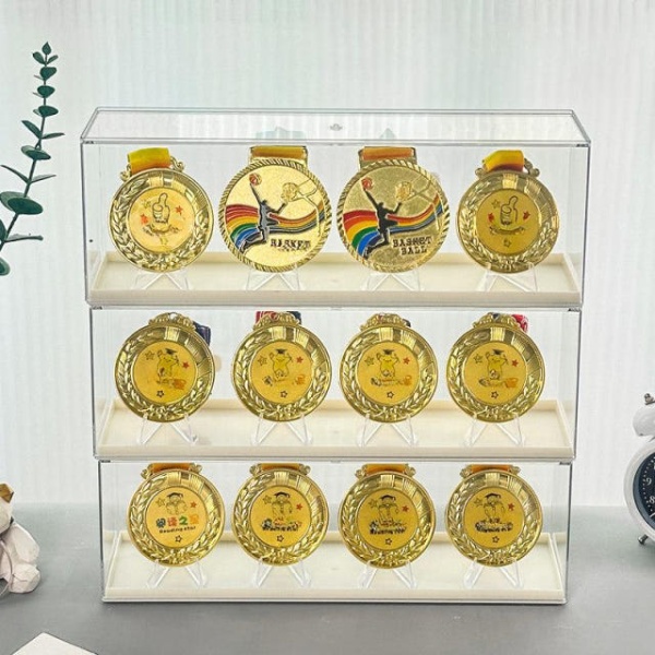 프리미엄 메달 진열대 확장형 철제 마라톤 전시 거치대 벽걸이 전시대 2개 10개 12개 1개 5개 6개 - 상품 이미지