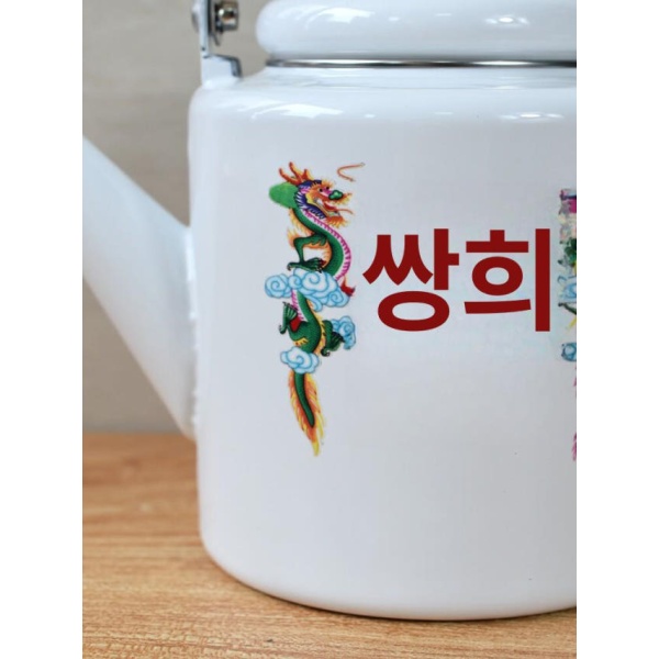 빈티지 에나멜 티팟 레트로 드립 겸용 방탄 0.7l 핑크 피오니 2l 이상 3l 미만 방탄 0.7l 핑크 피오니 2l 이상 3l 미만 - 상세 이미지 4