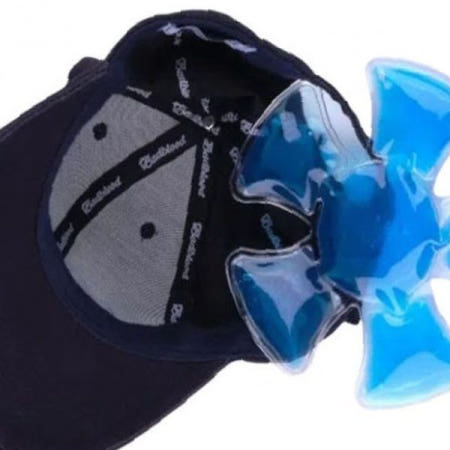 여름철 헬멧 안쪽 부착용 냉감 젤 패드 쿨링 아이스팩 시원한 쿨패드 오토바이