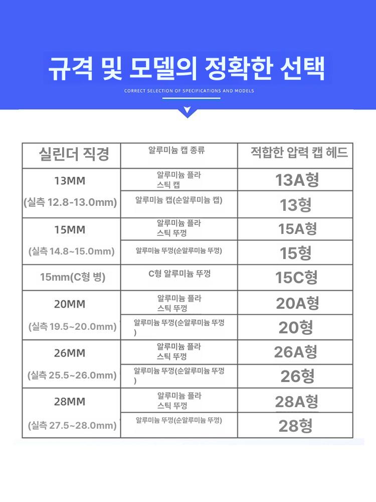 자동 바이알 캡핑기 실링기 병마개 유리병 약병 음료용 전자동 20mm - 상세 이미지 4