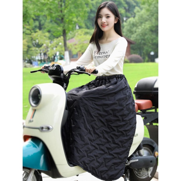 따뜻한 방한 낚시치마 담요 스커트 패딩 등산 블랙 스냅버튼플리스안감 A 블랙 스냅버튼플리스안감 A - 상세 이미지 2
