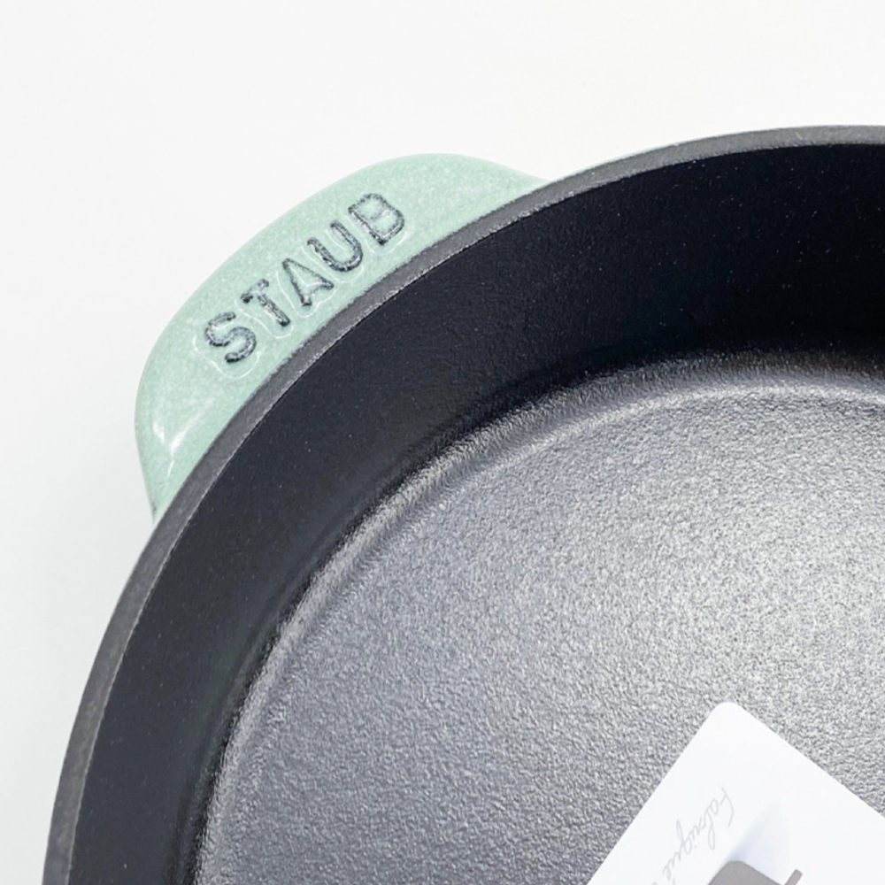 스타우브 STAUB 트레디셔널 프라이팬 22cm 세이지그린 1232922115-B 프랑스B품 이미지 7