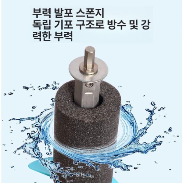 프리미엄 천공기 산천어 오거 빙판 블루 아이스 드릴 80cm 나일론 싱글 블레이드 깨기 구멍뚫기 아답타 더블 레이어 두꺼운 딥블루 드릴 55cm - 상세 이미지 4