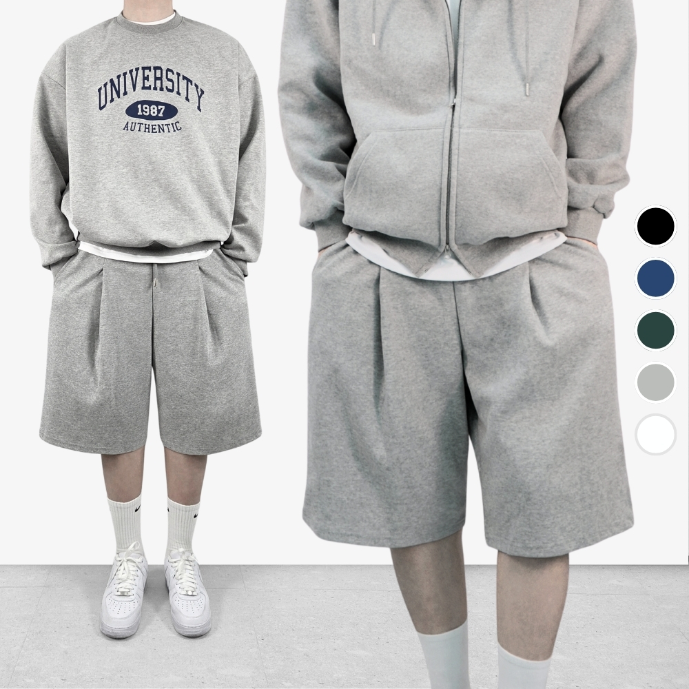 남자버뮤다팬츠 운동 헬스반바지 7부 6부 반바지 (M~4XL) - 상품 이미지