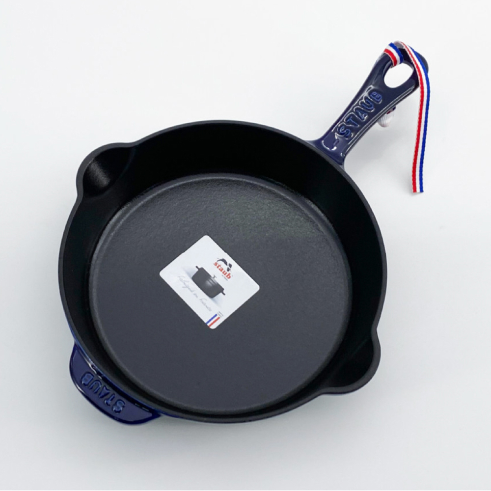 스타우브 STAUB 트레디셔널 프라이팬 22cm 다크블루 123292291-B 프랑스 B품 - 상세 이미지 2