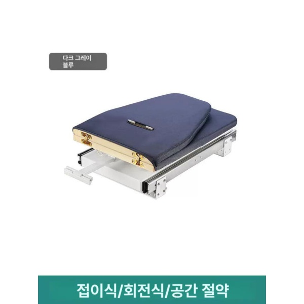 스마트 빌트인 공간절약 다리미판 벽면 서랍식 슬라이딩 폴딩 라이트카키 라이트카키 - 상세 이미지 5