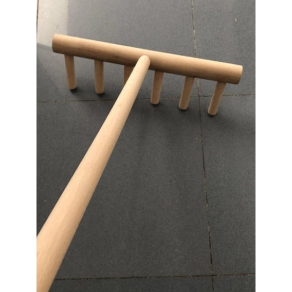 전문가용 원예 정원 갈퀴 조경 도구 분갈이용 모래무늬 20cm 폭 6개 이빨 모래 50cm 폭 평면 모래 갈퀴 - 상품 이미지