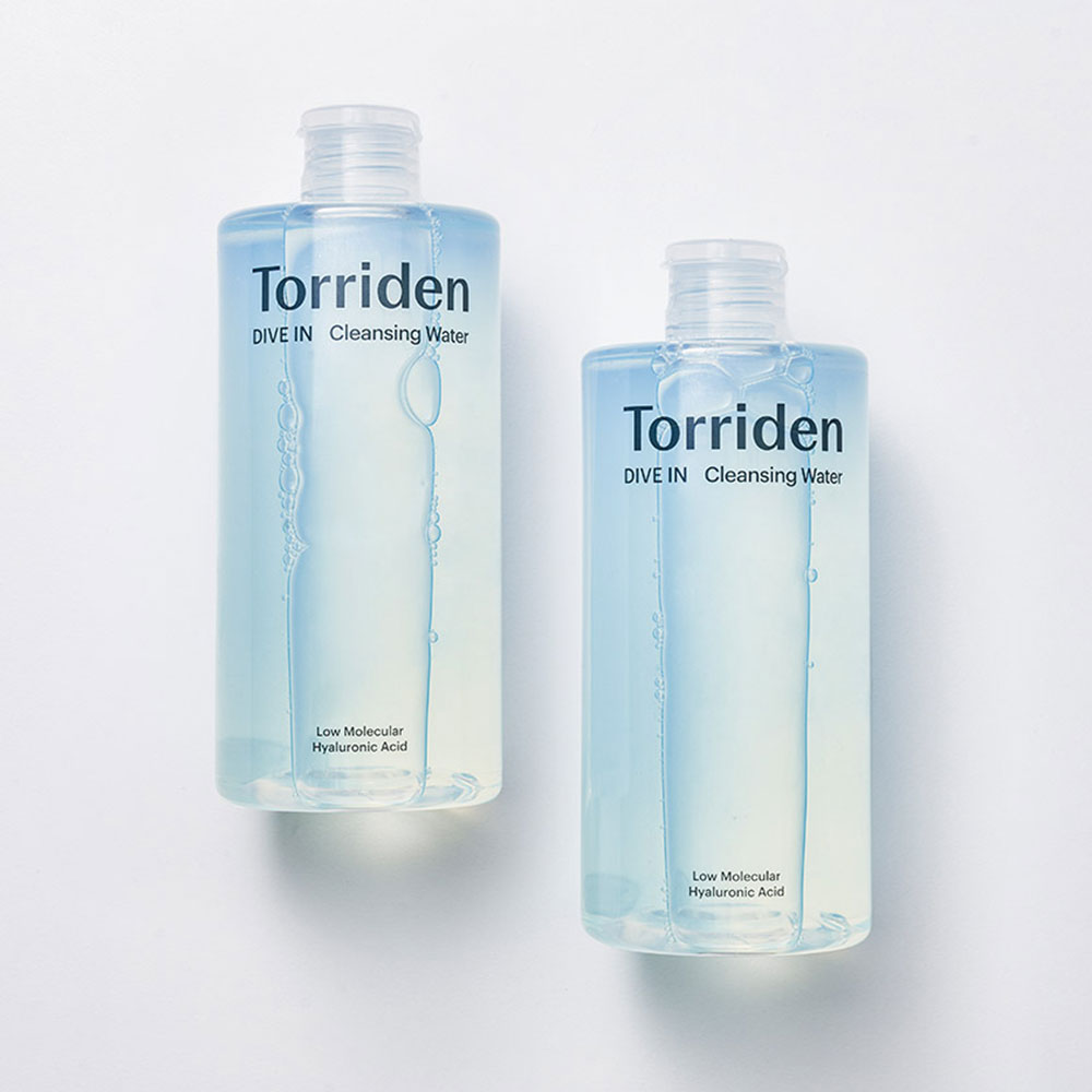 토리든 다이브인 저분자 히알루론산 클렌징 워터 400ml, 2개 제품 이미지