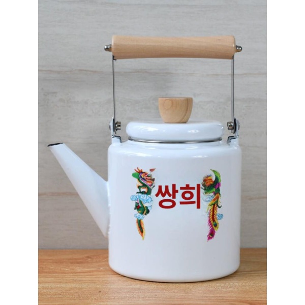 빈티지 에나멜 티팟 레트로 드립 겸용 방탄 0.7l 핑크 피오니 2l 이상 3l 미만 방탄 0.7l 핑크 피오니 2l 이상 3l 미만 - 상세 이미지 5