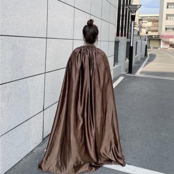 프리미엄 가정용 커피 컬러 족욕복 땀복 목욕 전신커버 반신욕 가운 120cm 커피 컬러 120cm - 상세 이미지 2