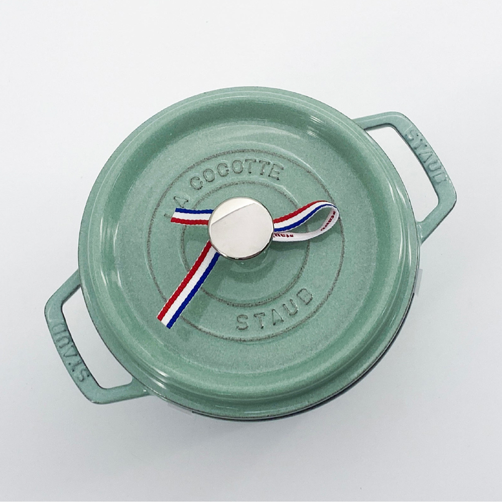 스타우브 STAUB 원형 꼬꼬떼 톨 20cm 세이지그린 1250920115-B 프랑스 B품 이미지 6