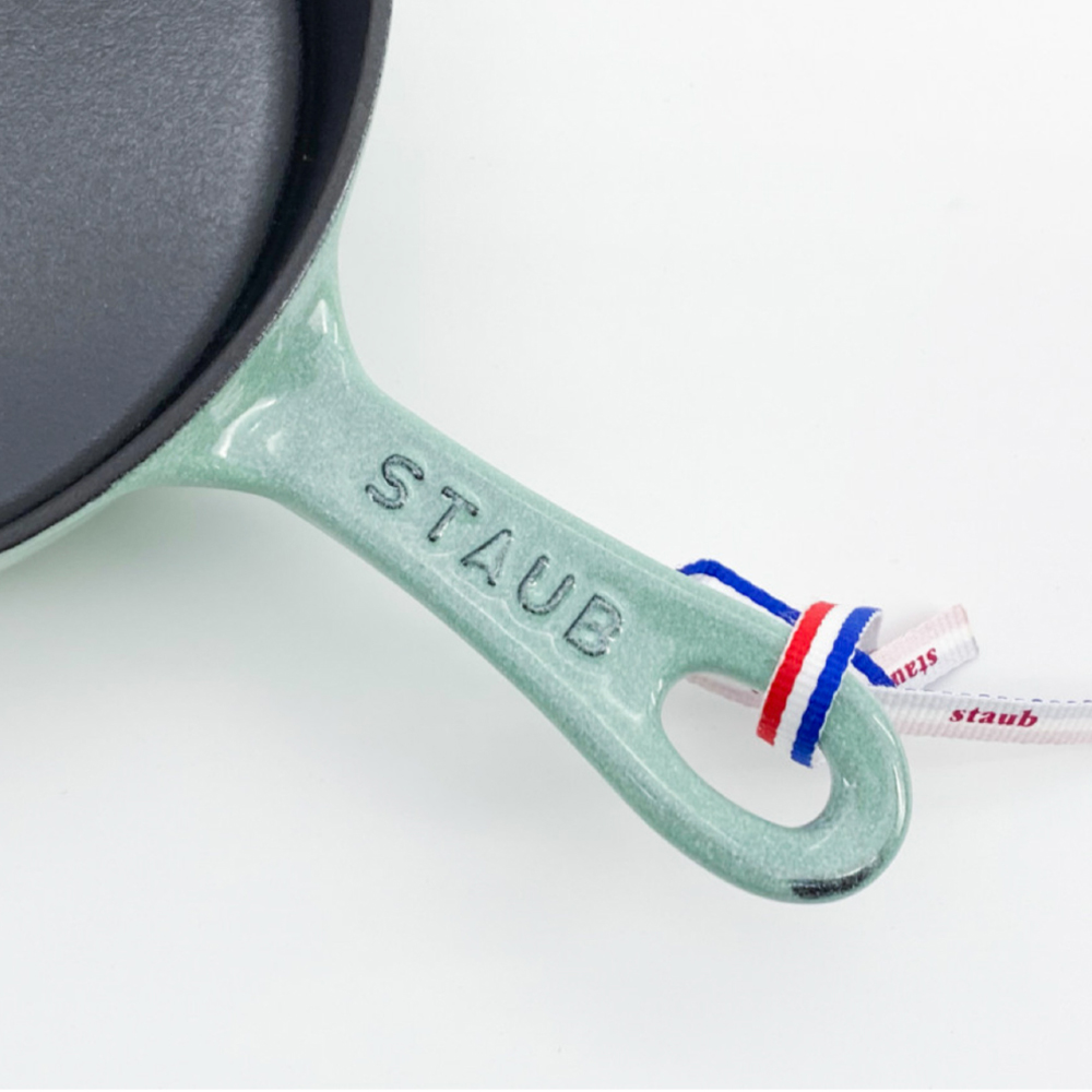 스타우브 STAUB 트레디셔널 프라이팬 22cm 세이지그린 1232922115-B 프랑스B품 - 상세 이미지 5