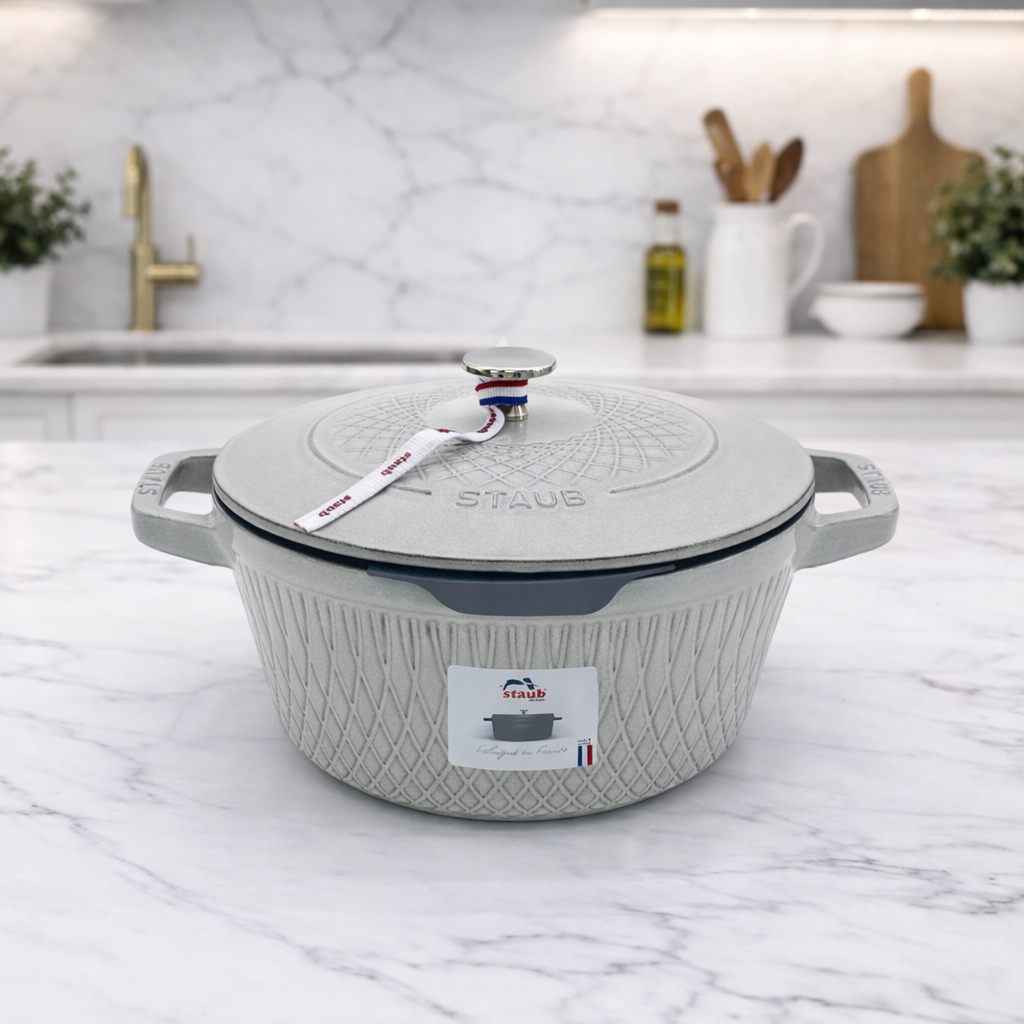 스타우브 STAUB 트위스트 꼬꼬떼 24cm 화이트트러플 1452924107-B 프랑스B품 - 상품 이미지