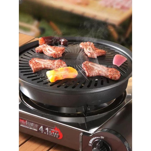 프리미엄 가정용 바베큐 꼬치 철판 화로 야끼니꾸 버너 꼬치구이 야마구치 그릴 팬 야마구치 스시 냄비 - 상품 이미지