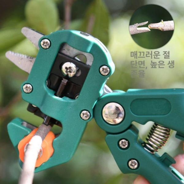 최신 정원용 프리미엄 접목칼 분재 묘목 블레이드 과수원 간편형 블랙 기본 필름 1롤 블랙 기본 - 상세 이미지 3