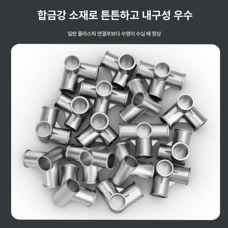 행거형 키큰 이불장롱 작은방 옷걸이장 서랍형 중학생 85cm 리틀래빗 합금 2문 조립 완료 - 상세 이미지 2