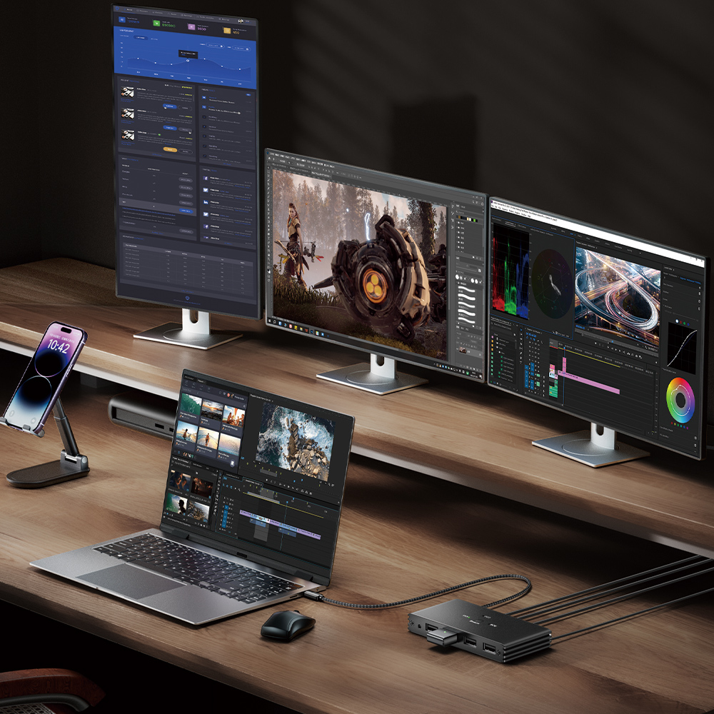 삼지 SAMZHE 80Gbps 240W 16K USB4 C타입 케이블 0.5m, 1개 - 상세 이미지 2