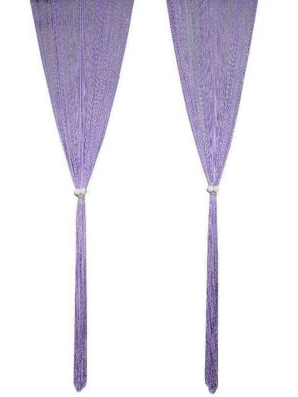 실커튼 공간분리 파티션 x 입구커튼 1 그린 줄커튼 2 화이트 3m x 1.5m - 상세 이미지 5