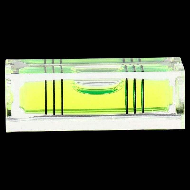 미니 수평자 마그네틱 수평대 정밀 수평 블루 물방울 52 x 15mm 그린 키체인 포함 10개 - 상세 이미지 5