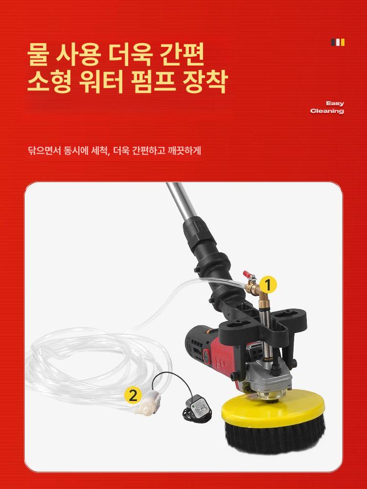 바닥청소기계 카펫 타일 업소용 대리석 호텔 로비 공식 표준 - 상세 이미지 5